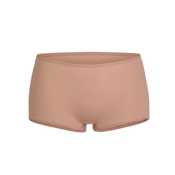 SKIMS Fits Everybody Boyshort Panty L Sienna Brown Stretchy Underwear NWD B51 - Picture 6 of 6